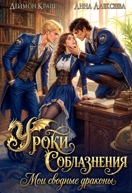 Читать онлайн полностью книгу «Уроки Соблазнения. Мои сводные драконы» Анна Алексеева, Деймон Краш бесплатно